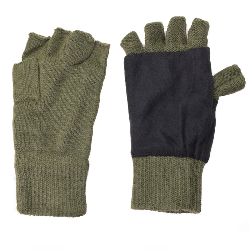 MIL-Tec Handschoenen mannen Warm Fingerless Thinsule ™ voering Olijf winter tactische uitrusting