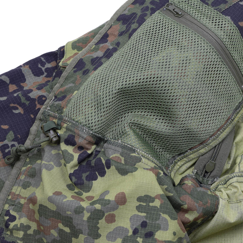 TacGear Brand Militaire stijl Commando Smock Jacket Full-Zip ripstop flecktran