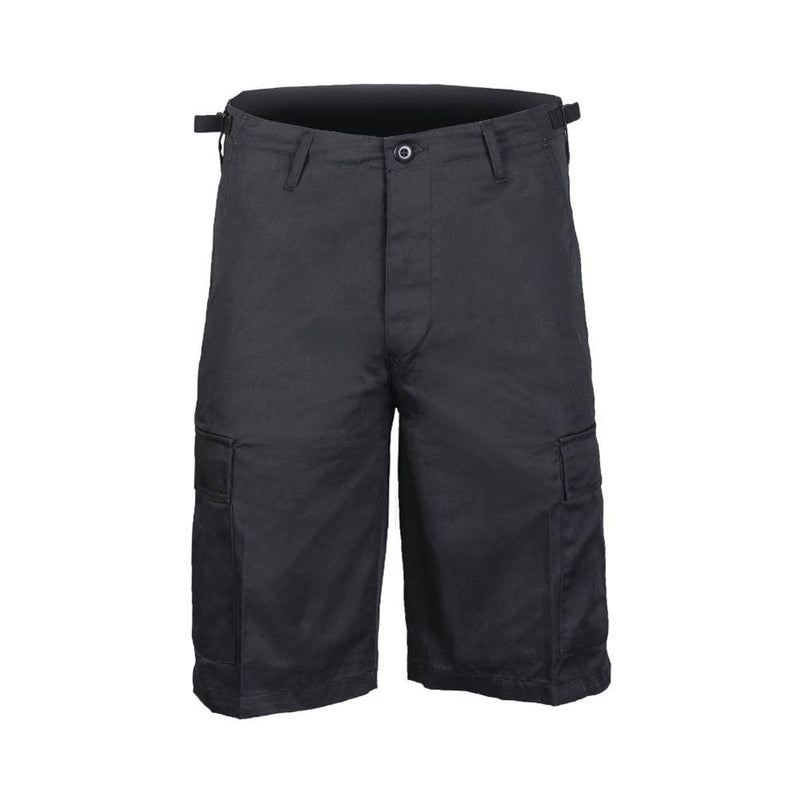 Uniforme de combat de troupes de style militaire de marque Mil-Tec Bermuda Short d'armée noir