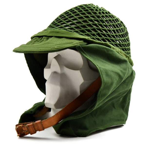 Origineel Zweeds leger militaire helm netto dekking groen