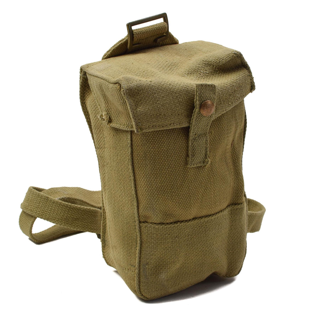 Originele Britse militaire M37 tijdschrifttasje riemset patroon canvas kaki
