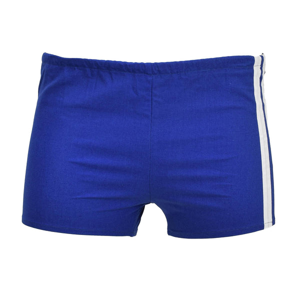 Originele Tsjechische militaire blauwe korte sport shorts mannen elastische taille nieuw