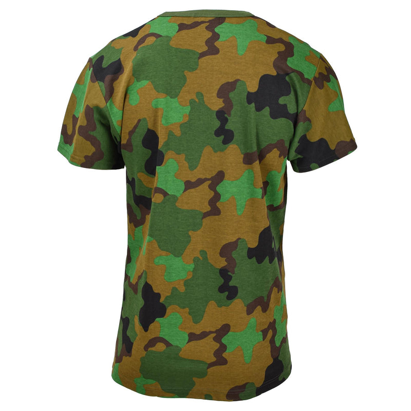 Origineel Nederlands leger Woodland Camo Shirt T-shirt Militair Surplus Jungle Nieuw