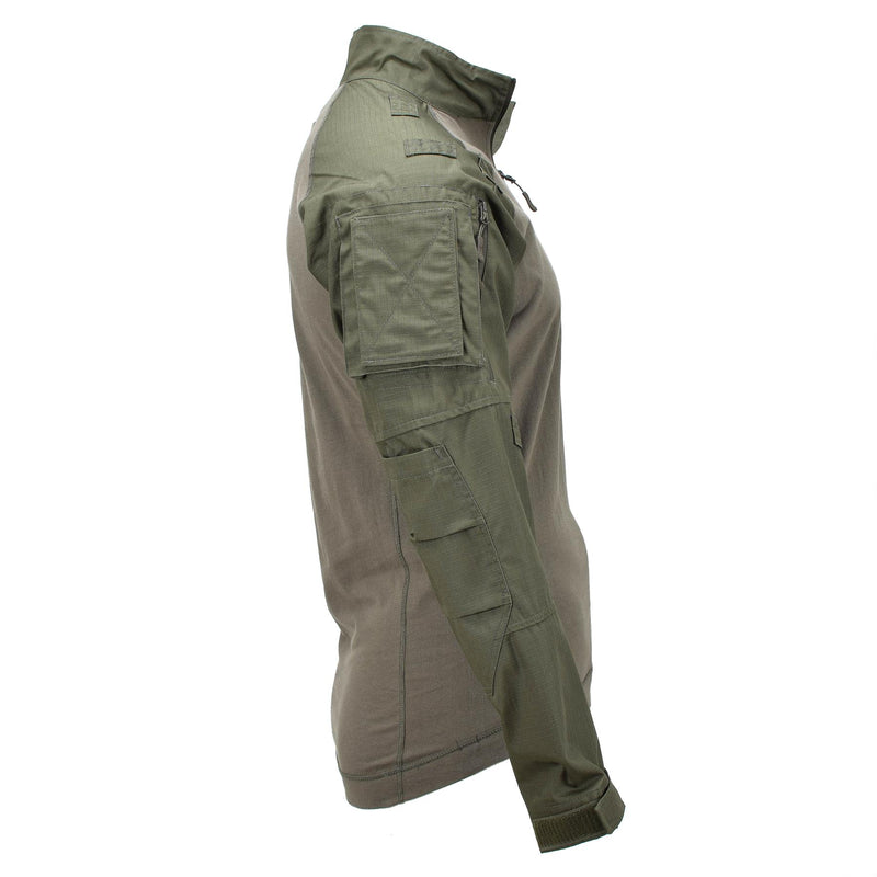 Mil-tec merk militaire stijl olijf tactische veldtroepen gevechtshemd type 2