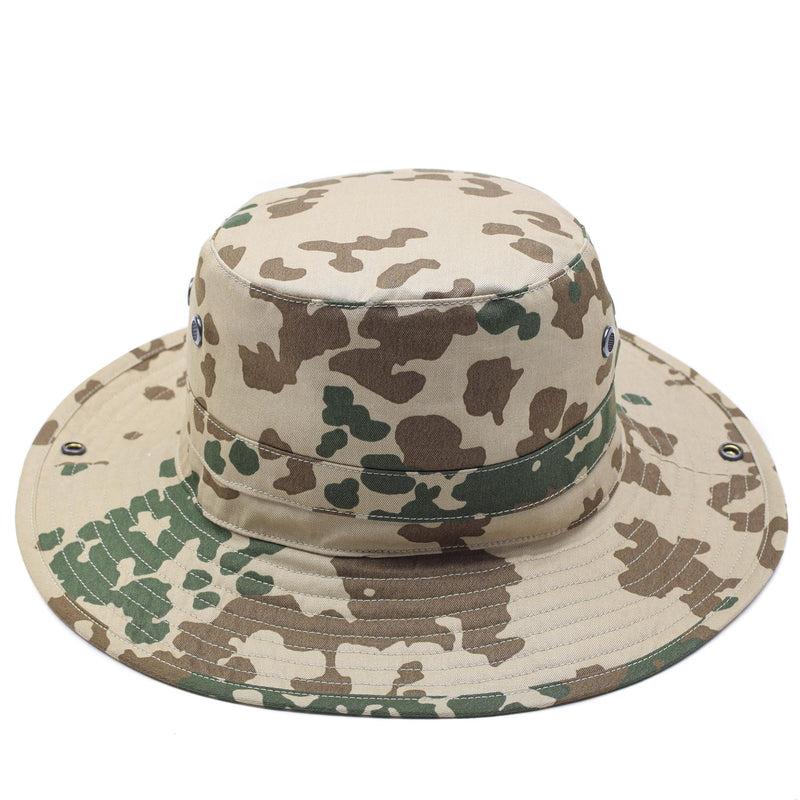 Origineel Duits leger tropische camo boonie hoed camping jagen buiten pet nieuw