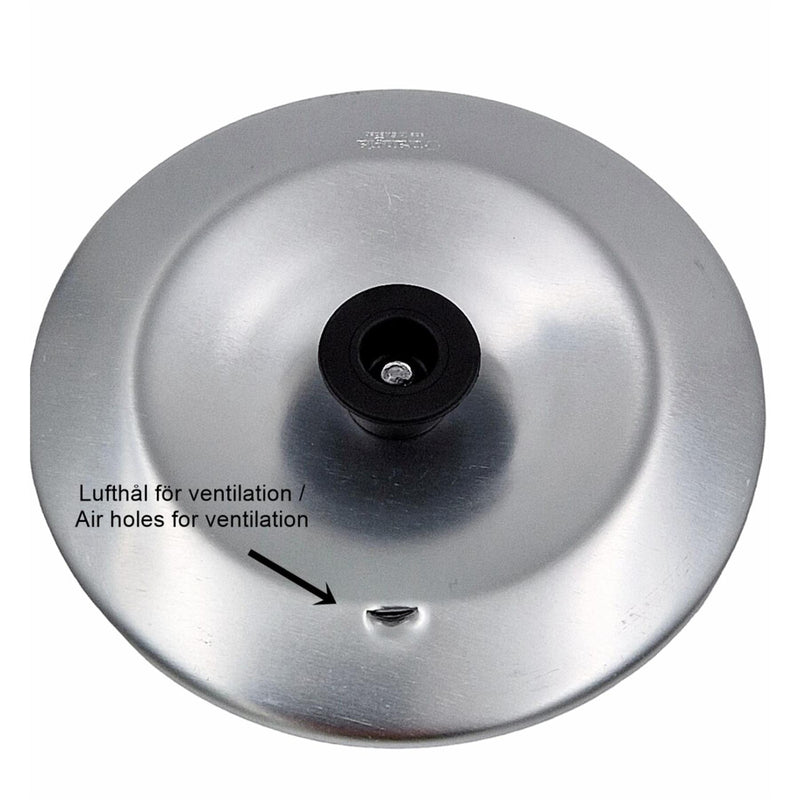 Trangia Mess Kit Lid Kettle 0.9L aluminium lichtgewicht vouwhandgreep Backpacking