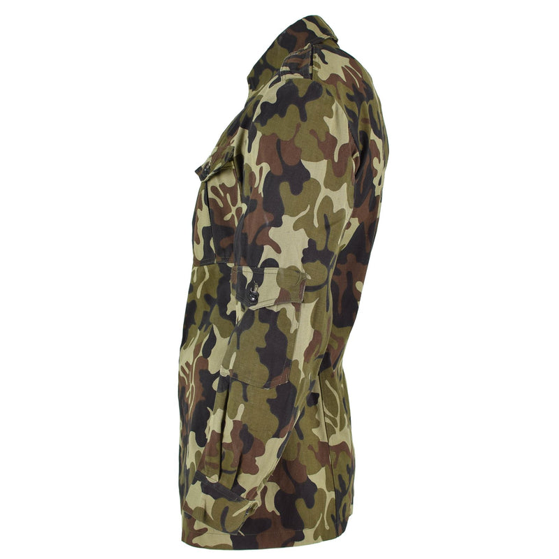 Originele Roemeense troepen Field Jacket M93 Camo Leaf BDU Parka Militair probleem
