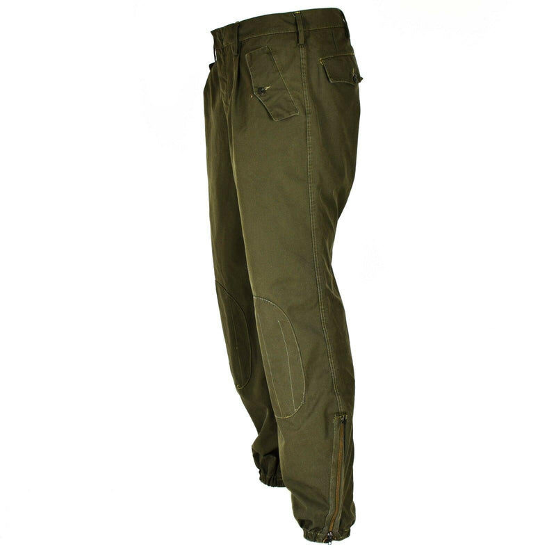 Pantalon de combat authentique de l'armée italienne pantalon militaire de combat de campagne OD Olive