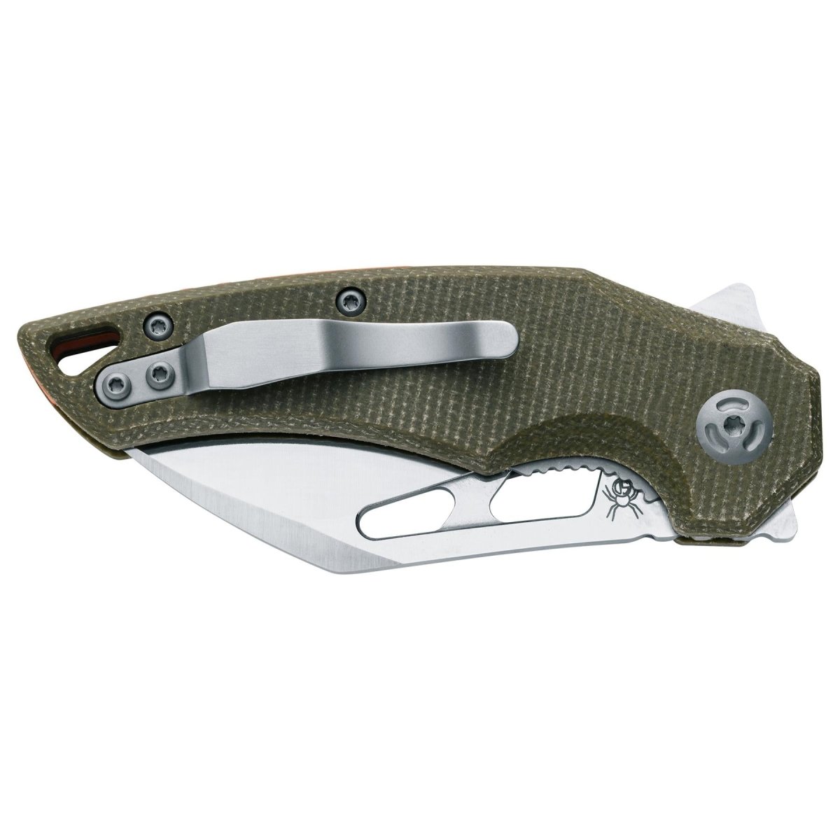 Fox Knives ARTAX Vouwzakmes Drop Point RVS UNI 8Cr13MoV