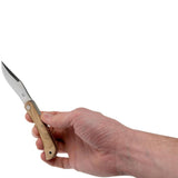 Fox Knives Brand Italy LIBAR zakmes RVS M390 Olijfhouten handvat