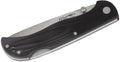 Fox Knives Brand Italy model 500 zwart opvouwbaar zakmes RVS