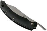 Fox Knives Brand Italy SLIM DRAGOTAC vaststaand mes roestvrij staal Zwart