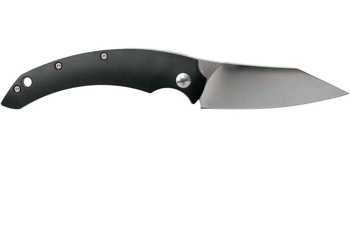 Fox Knives Brand Italy SLIM DRAGOTAC vaststaand mes roestvrij staal Zwart