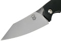Fox Knives Marque Italie SLIM DRAGOTAC Couteau de poche en acier inoxydable Noir