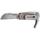 sailors pocket knife representing main knife blade in gray color