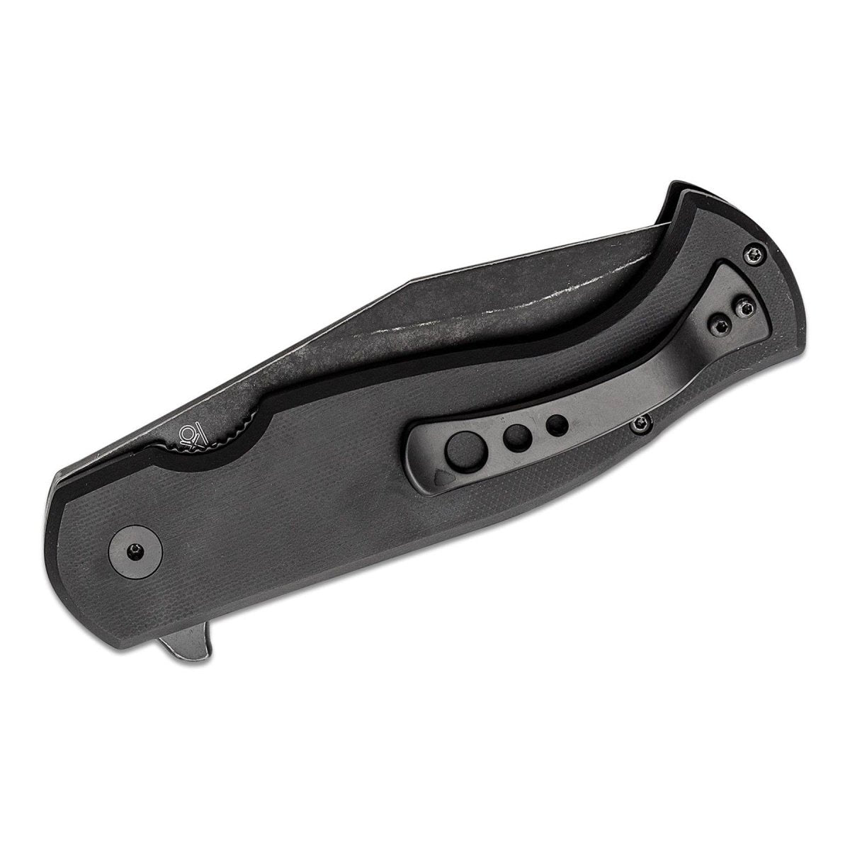 Fox Knives EASTWOOD TIGER Zakmes high-speed D2 staal G10 zwart tactisch