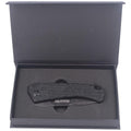 Fox Knives ECHO 1 opvouwbaar zakmes zwart Idroglider stone wash coating