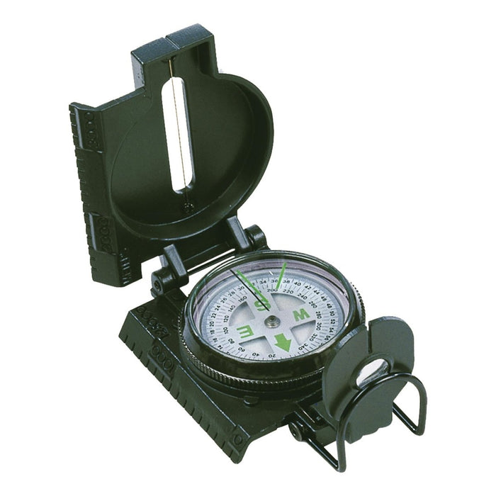 Fox Knives Engineer TS 819 Metalen kompas Duurzaam nauwkeurig navigatiehulpmiddel Olive - GoMilitar