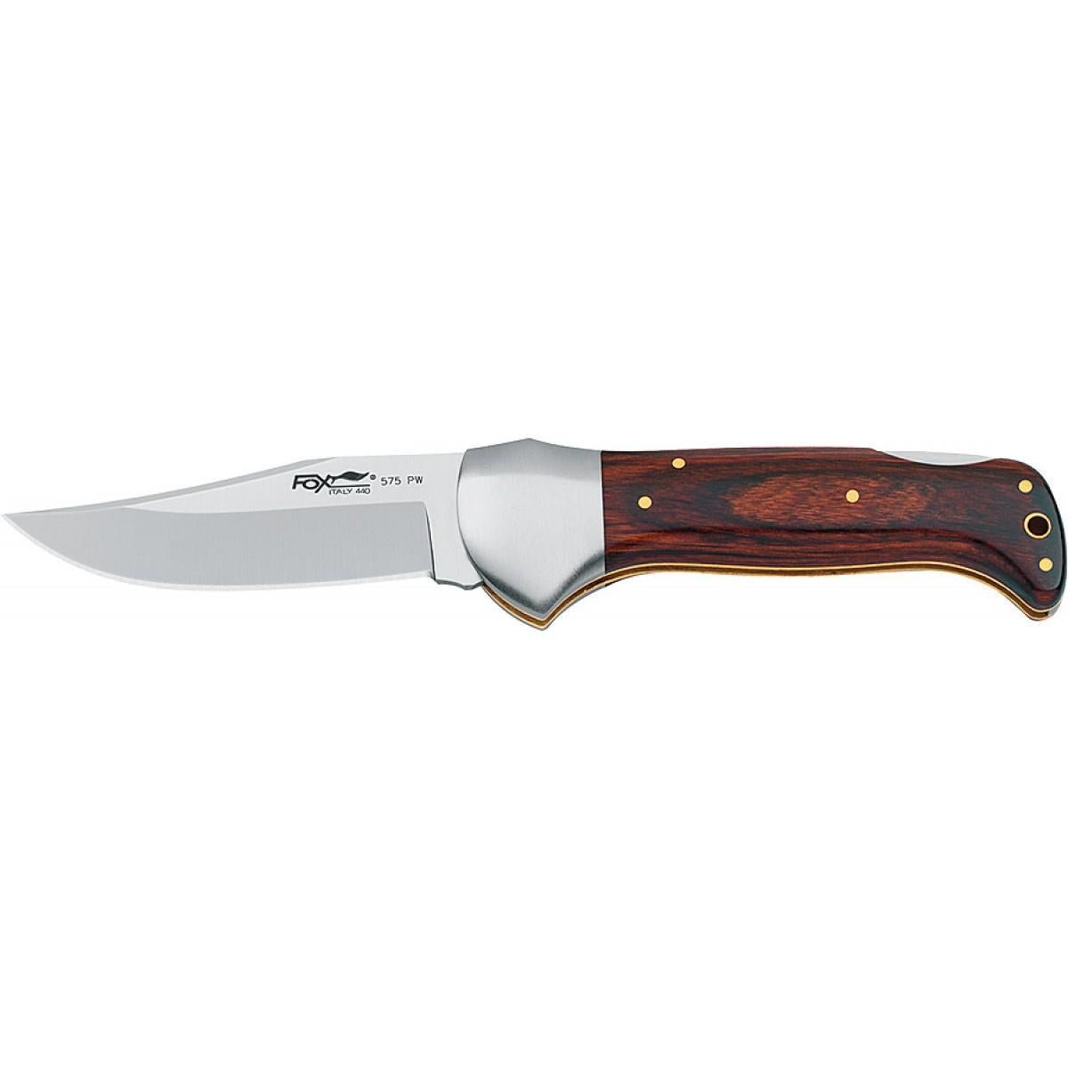 Fox Knives FOREST couteau de poche pliant outil de camping de chasse manche en pakkawood
