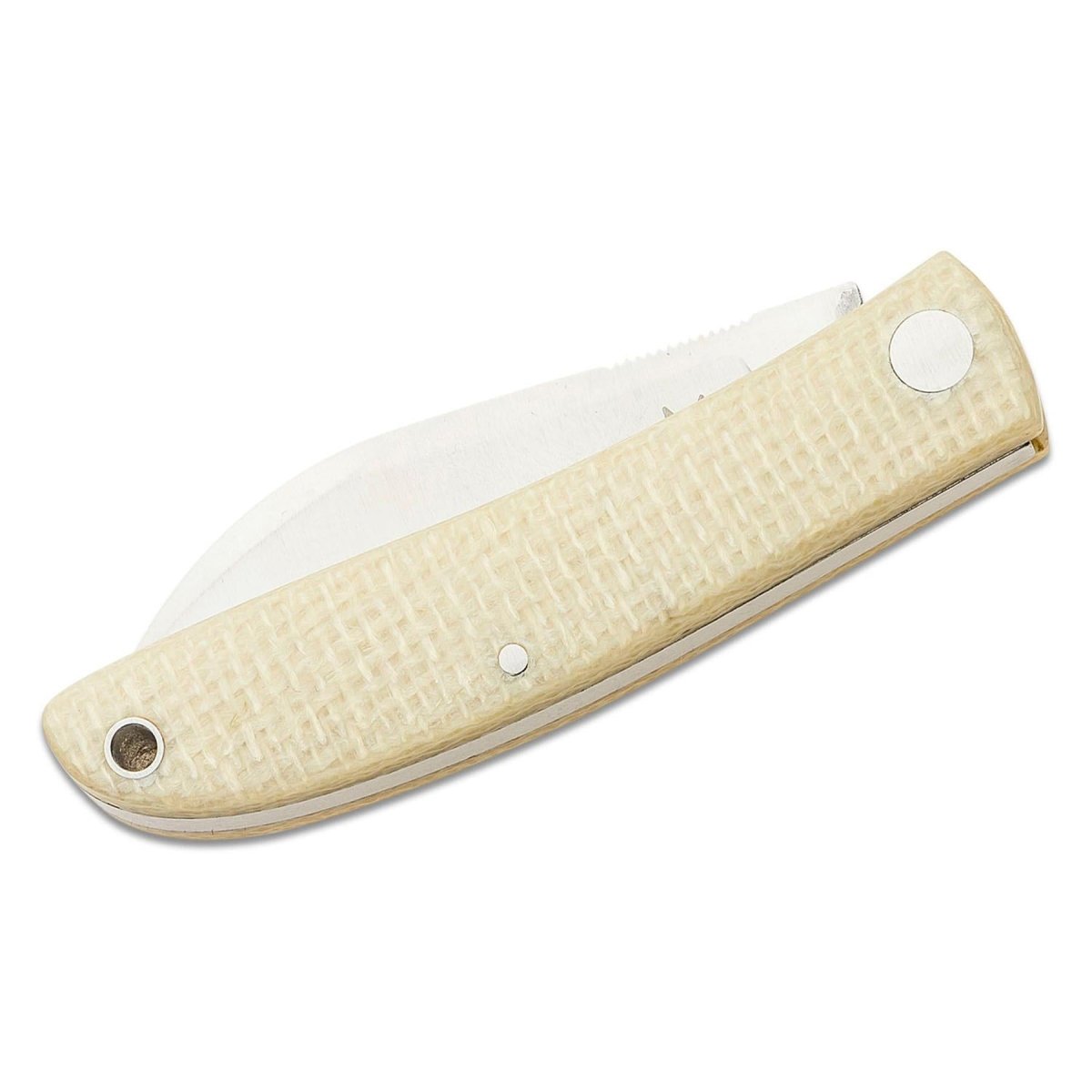 Fox Knives LIVRI Vouwzakmes 61 HRC M390 staal Schapenpootvorm micarta