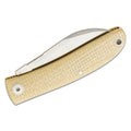 Fox Knives LIVRI Vouwzakmes 61 HRC M390 staal Schapenpootvorm micarta