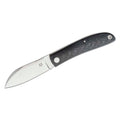 Fox Knives LIVRI Zakmes opvouwbaar Schapenpootvorm 61 HRC M390 staal carbon