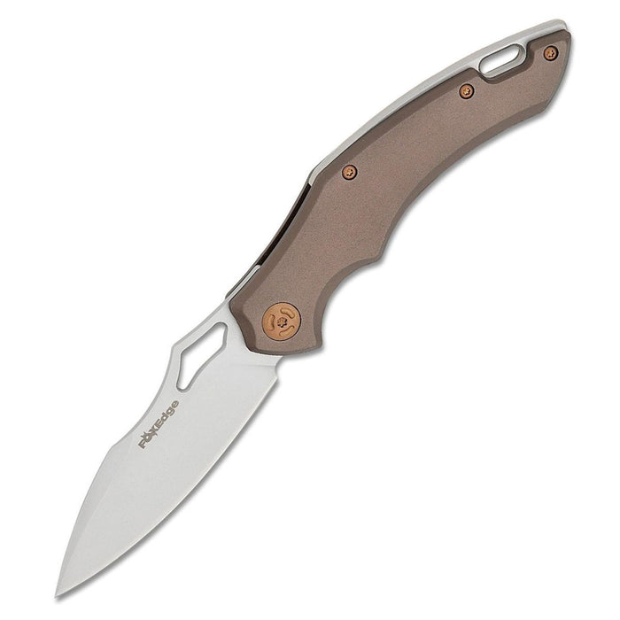 Fox Knives SPARROW Couteau de poche pliant Drop Point Acier inoxydable 9Cr13 - GoMilitar