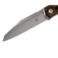 Fox Knives Terzuola Design herenzakmes met gesatineerd ziricote handvat