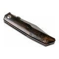 Fox Knives Terzuola Design herenzakmes met gesatineerd ziricote handvat