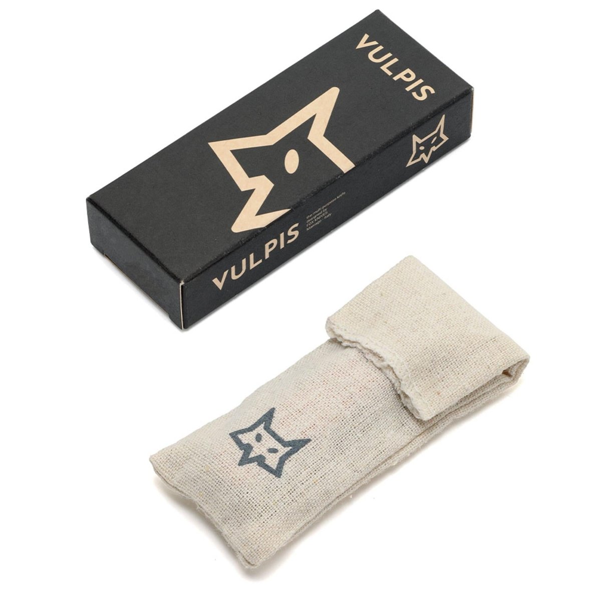 Fox Knives VULPIS FX-VP108 CF couteau de poche M390 manche en acier et fibre de carbone