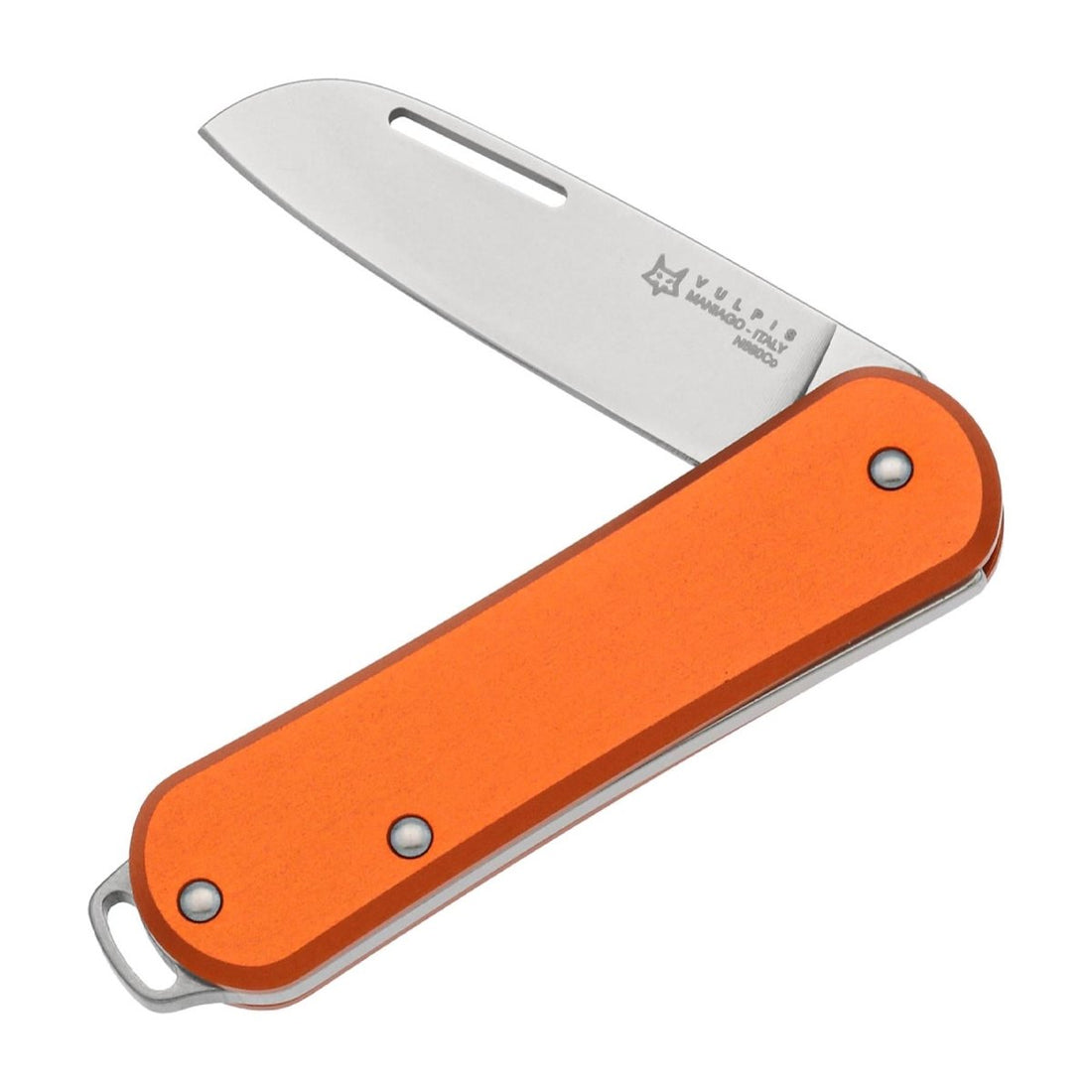 Fox Knives VULPIS FX-VP108 OR Vouwzakmes RVS N690Co Oranje