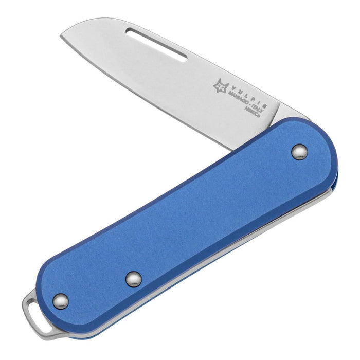 Fox Knives VULPIS FX - VP108 SB Opvouwbaar zakmes RVS N690Co Blauw - GoMilitar