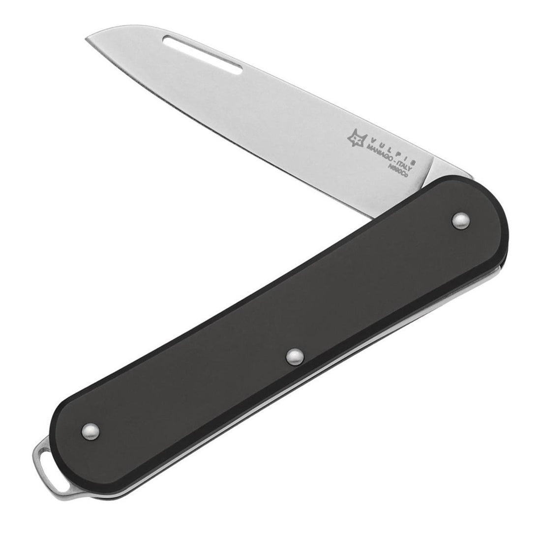 Fox Knives VULPIS FX-VP130 BK Opvouwbaar zakmes RVS N690Co Zwart