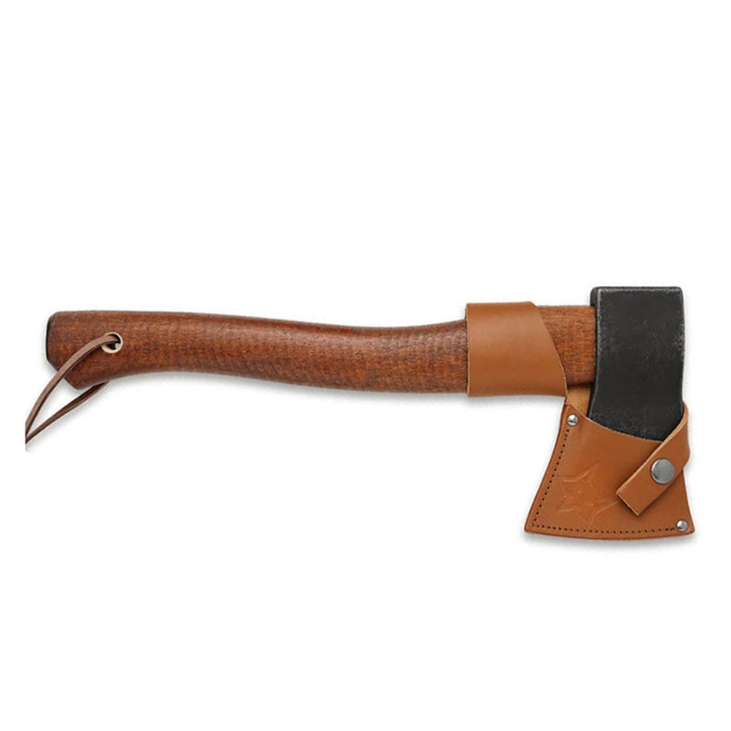 Fox Knives YANKEE Axe razor sharp sturdy C45 carbon steel HIKORY wooden handle - GoMilitar