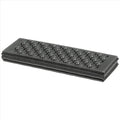 FoX Outdoor Thermisch Zitkussen Opvouwbaar Antislip Isolerende Campingmat Zwart