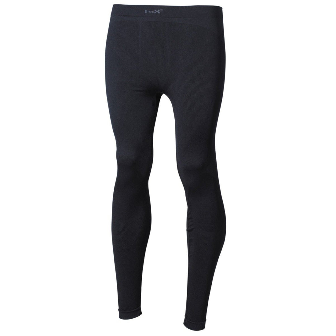 Fox Outdoor Thermische Onderbroek Ademende Rekbare Stof Sneldrogend Zwart