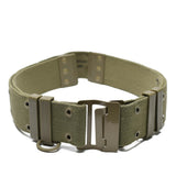 Ceinture de combat tactique réglable et robuste de l'armée française kaki NEUF
