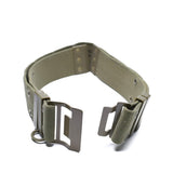 Ceinture de combat tactique réglable et robuste de l'armée française kaki NEUF