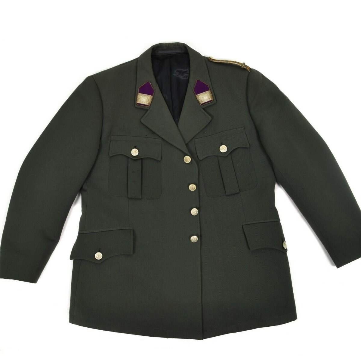 Echt Oostenrijkse legeruniform formeel jasje grijs militair probleem