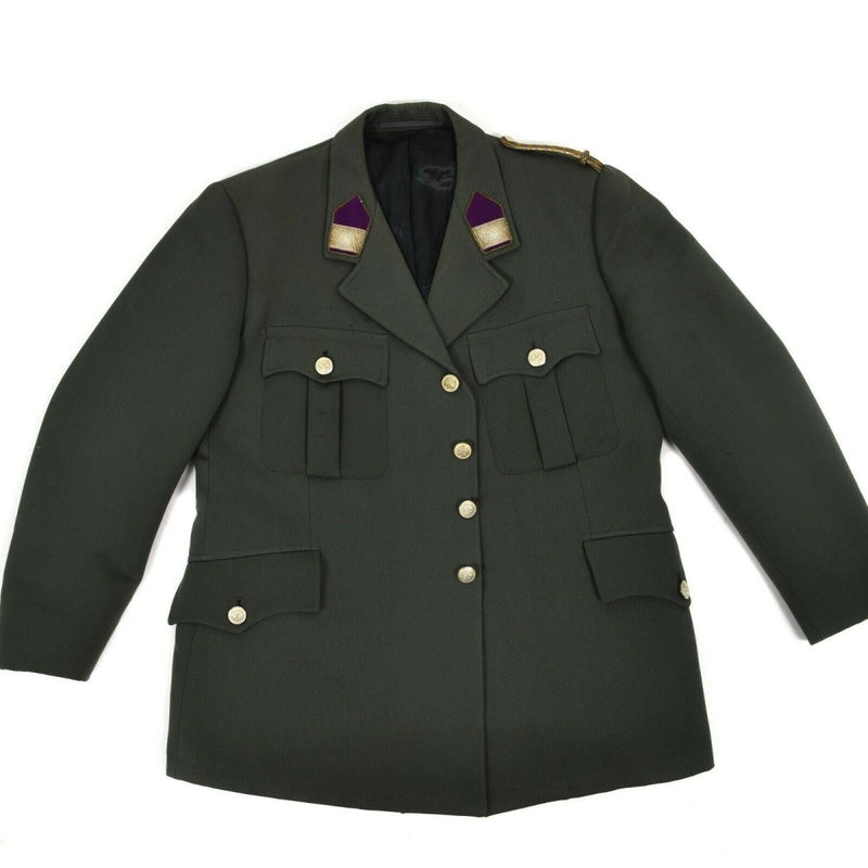 Véritable uniforme de l'armée autrichienne Veste de cérémonie grise de l'armée