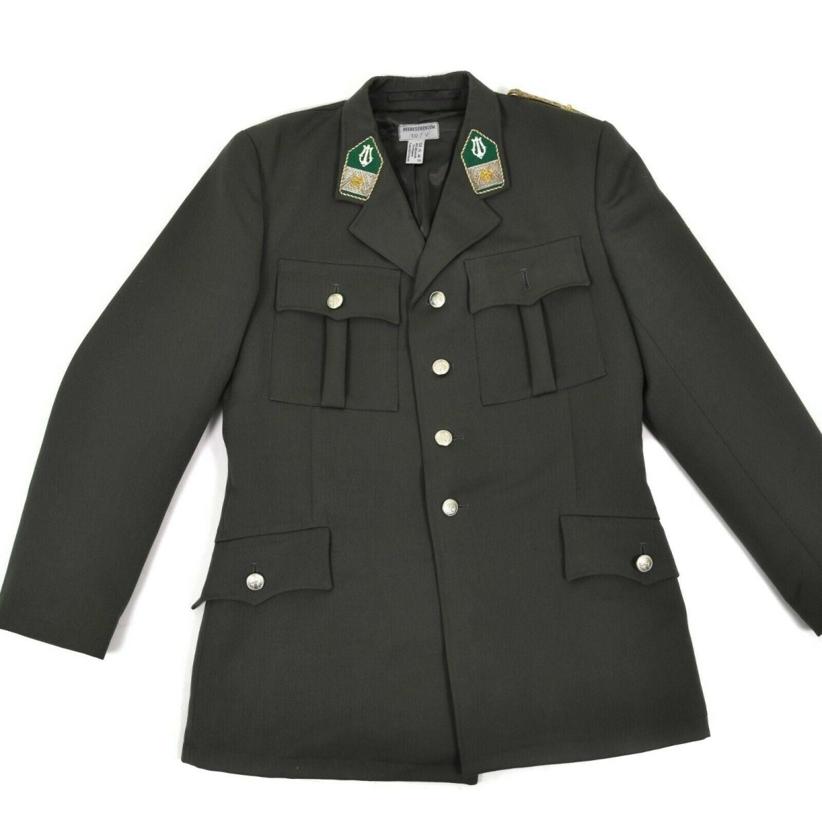 Echt Oostenrijkse legeruniform formeel jasje grijs militair probleem
