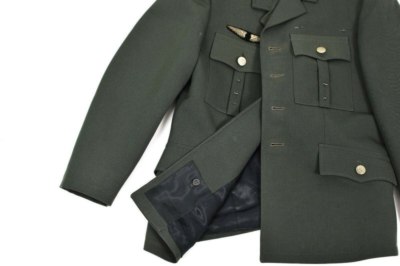 Véritable uniforme de l'armée autrichienne Veste de cérémonie grise de l'armée
