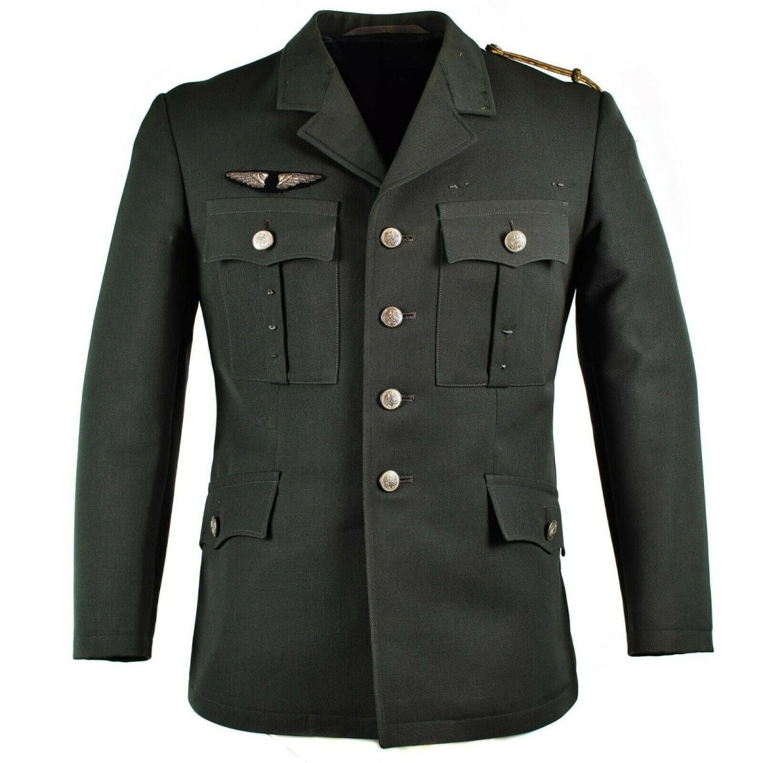 Echt Oostenrijkse legeruniform formeel jasje grijs militair probleem