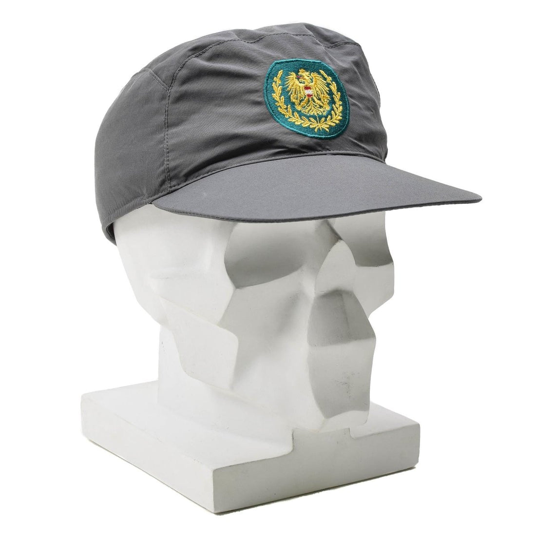 Echte Oostenrijks militair grijs Goretex Army Cap Foldable Oorflaps Hoofdkleding Nieuw