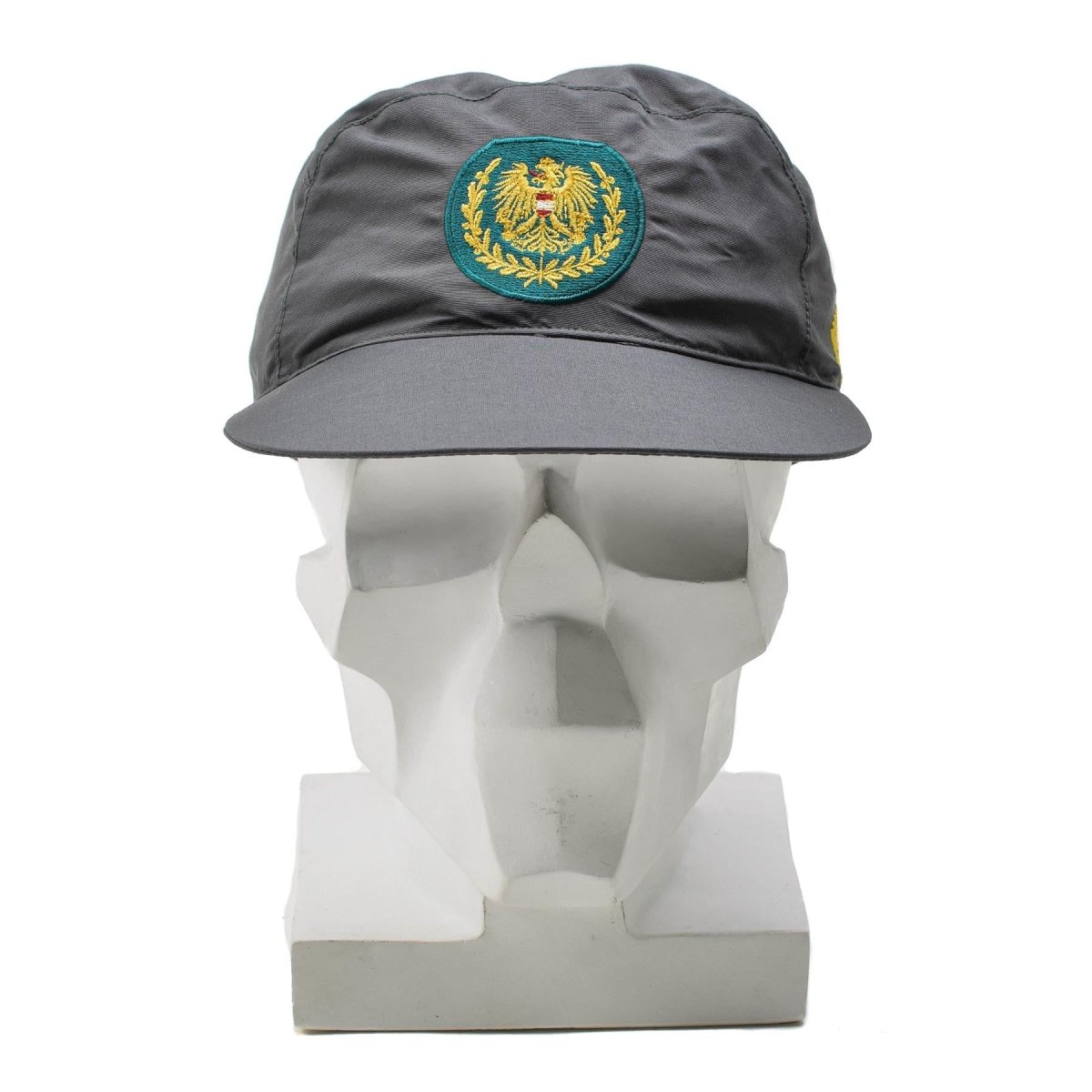 Echte Oostenrijks militair grijs Goretex Army Cap Foldable Oorflaps Hoofdkleding Nieuw