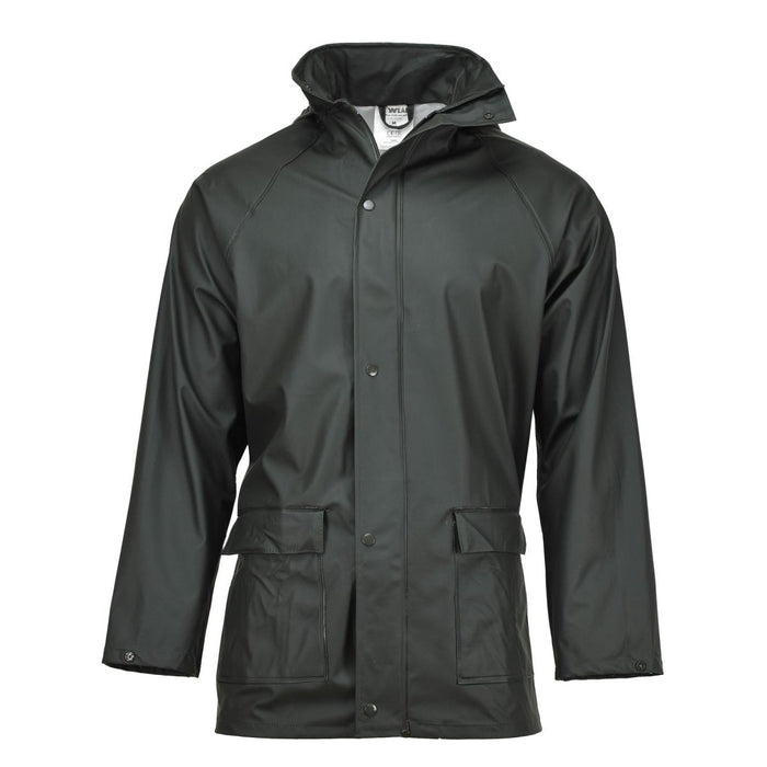Véritable veste de pluie de l'armée belge imperméable et légère, veste de campagne olive NOUVEAU - GoMilitar