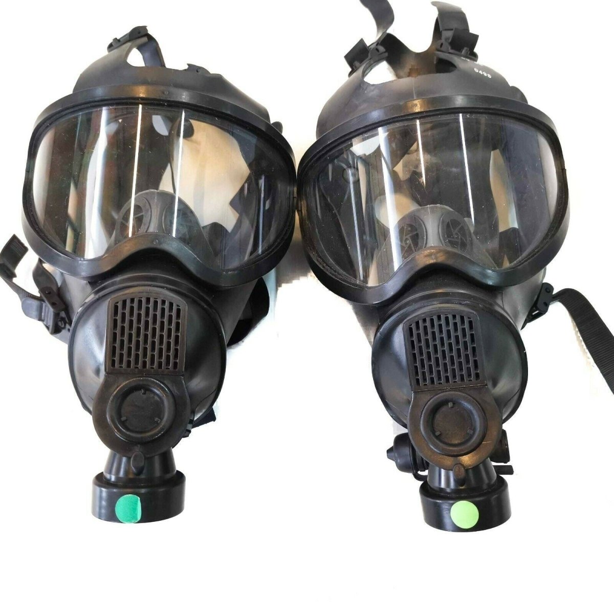 Echt Belgisch gasmasker Volledig gezichtsbescherming Respirator Panorama