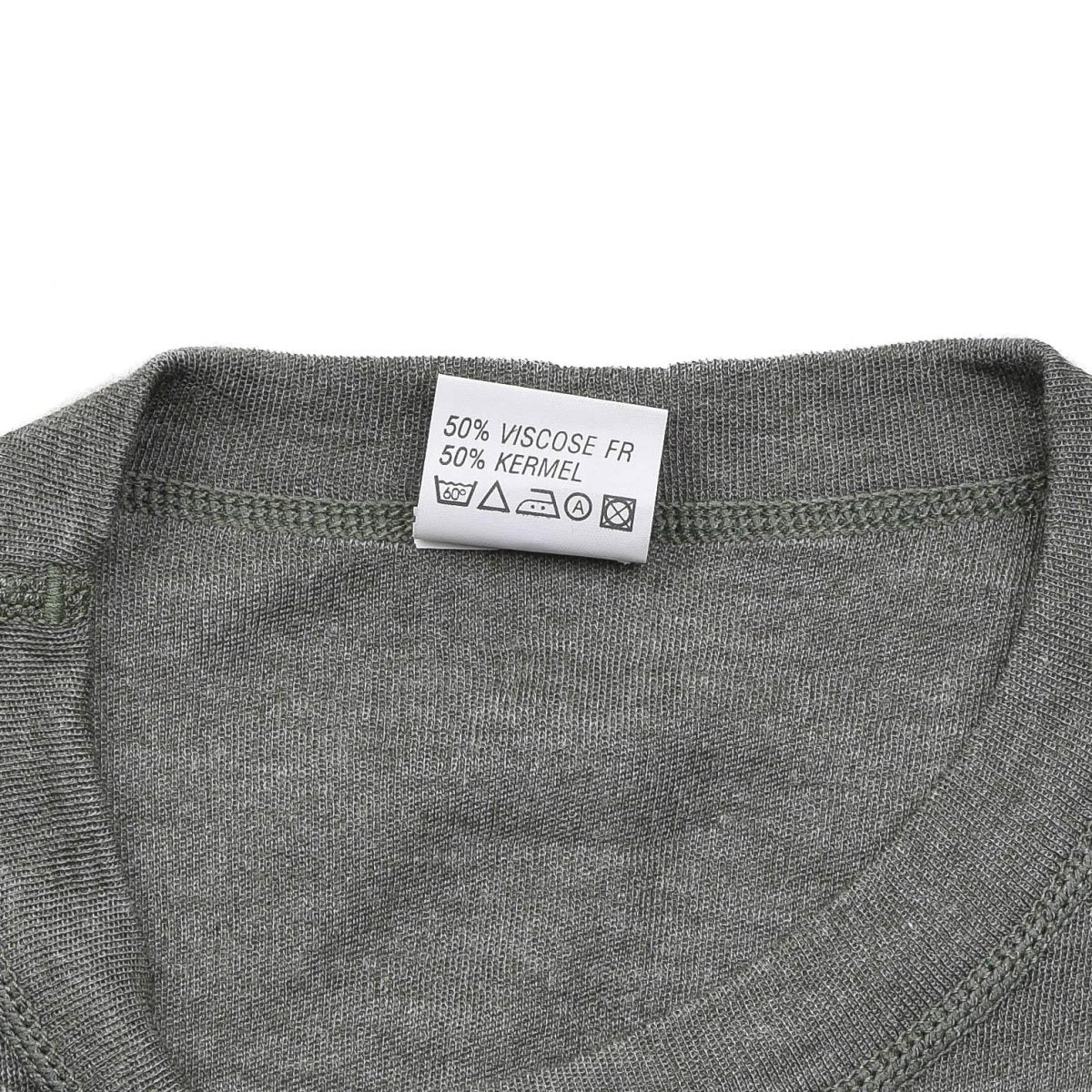 Echte Belgische militaire Undershirt Thermal Gray Jersey Shirts Flame Resist Nieuw