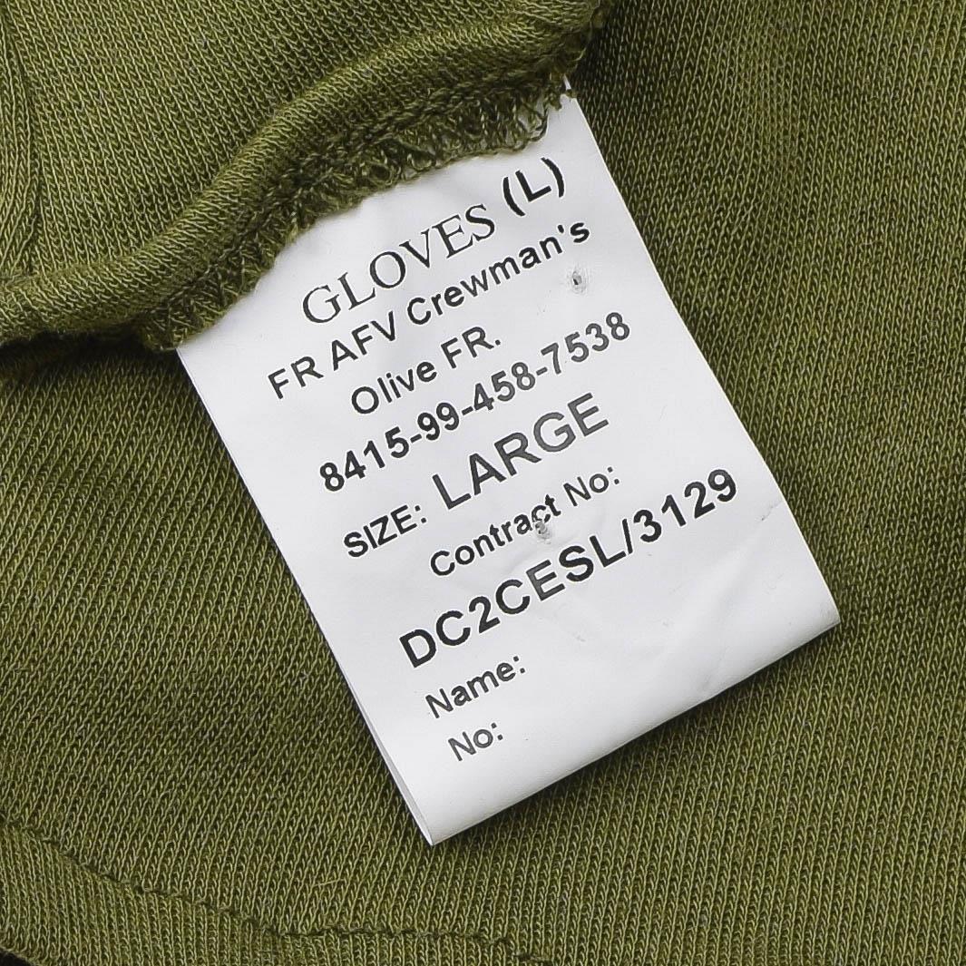 Gants authentiques de l'armée britannique, chauffe-mains olive, gants en fibre résistants au feu, NEUF
