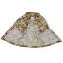 Genuine British army desert camo DPM windproof parka smock jacket with adjustable waist and cuffs open view